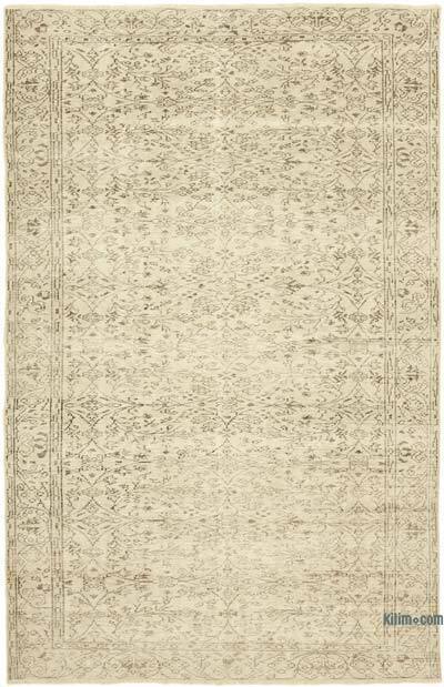 Vintage Turkish Hand-Knotted Rug - 6' 3" x 9' 8" (75" x 116")