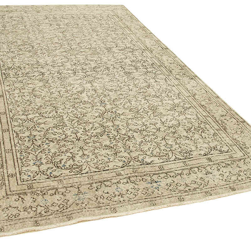 El Dokuma Vintage Halı - 194 cm x 313 cm - K0055689