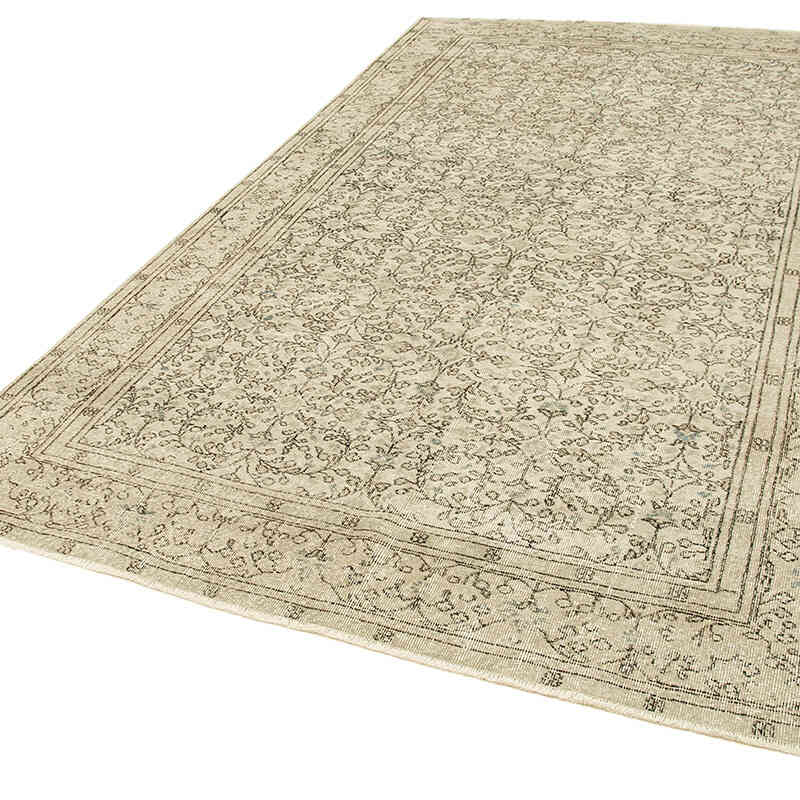 El Dokuma Vintage Halı - 194 cm x 313 cm - K0055689