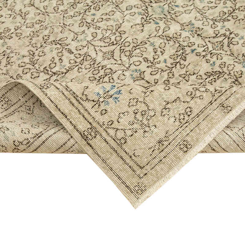 El Dokuma Vintage Halı - 194 cm x 313 cm - K0055689