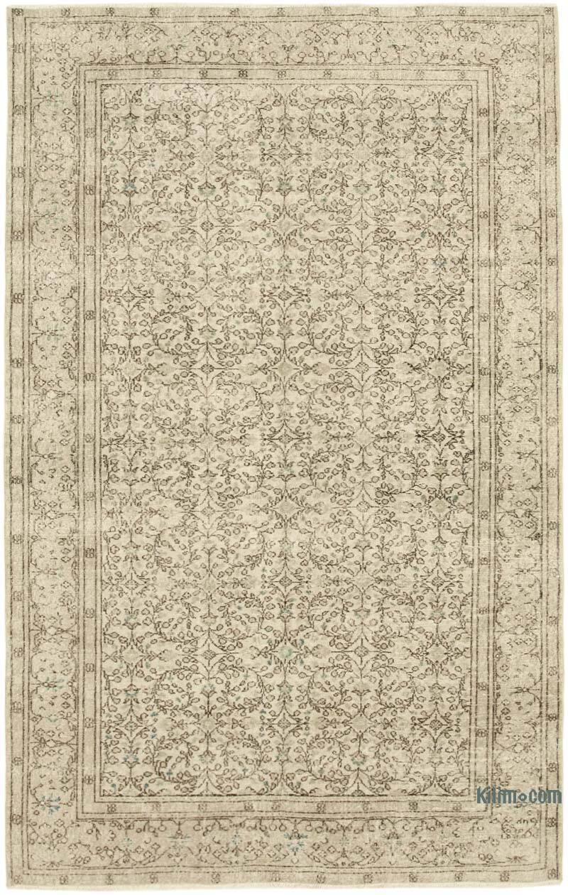 El Dokuma Vintage Halı - 194 cm x 313 cm - K0055689
