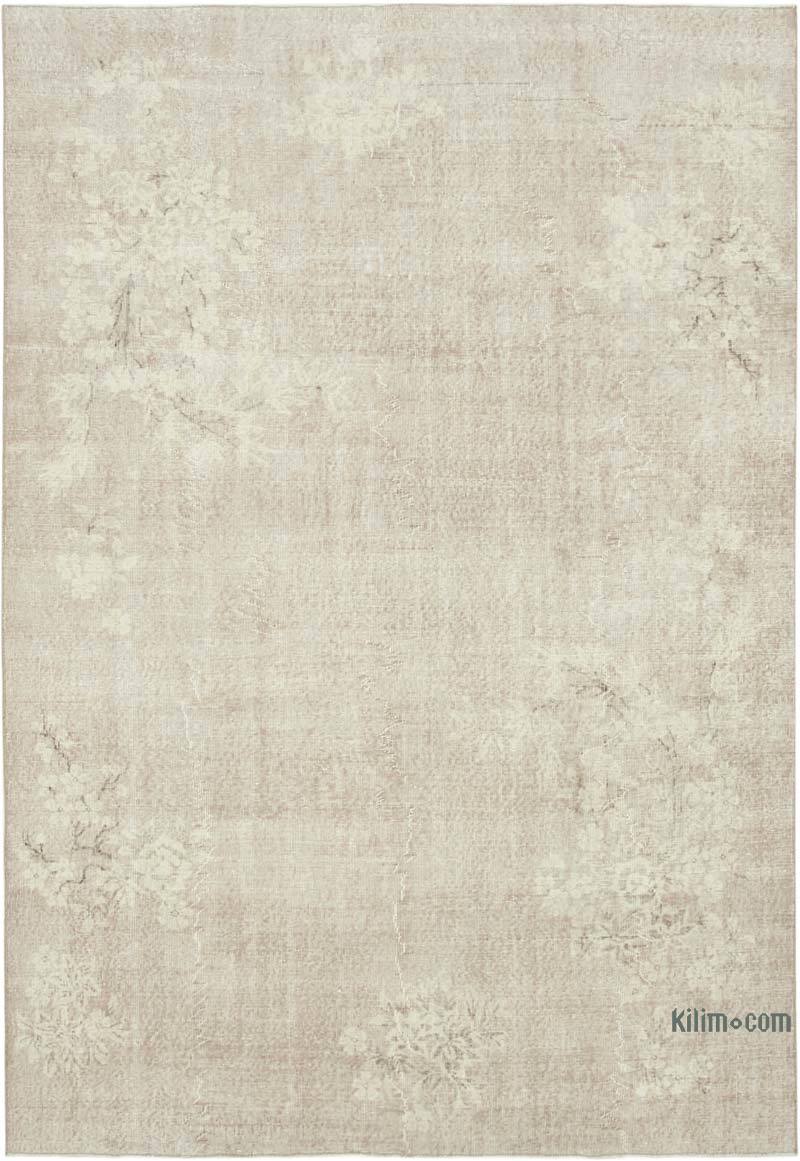 Vintage Turkish Hand-Knotted Rug - 6' 9" x 10'  (81" x 120") - K0055691