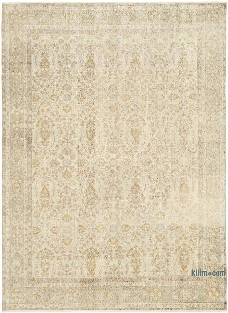 Vintage Turkish Hand-Knotted Rug - 6' 9" x 9' 5" (81" x 113") - K0055694