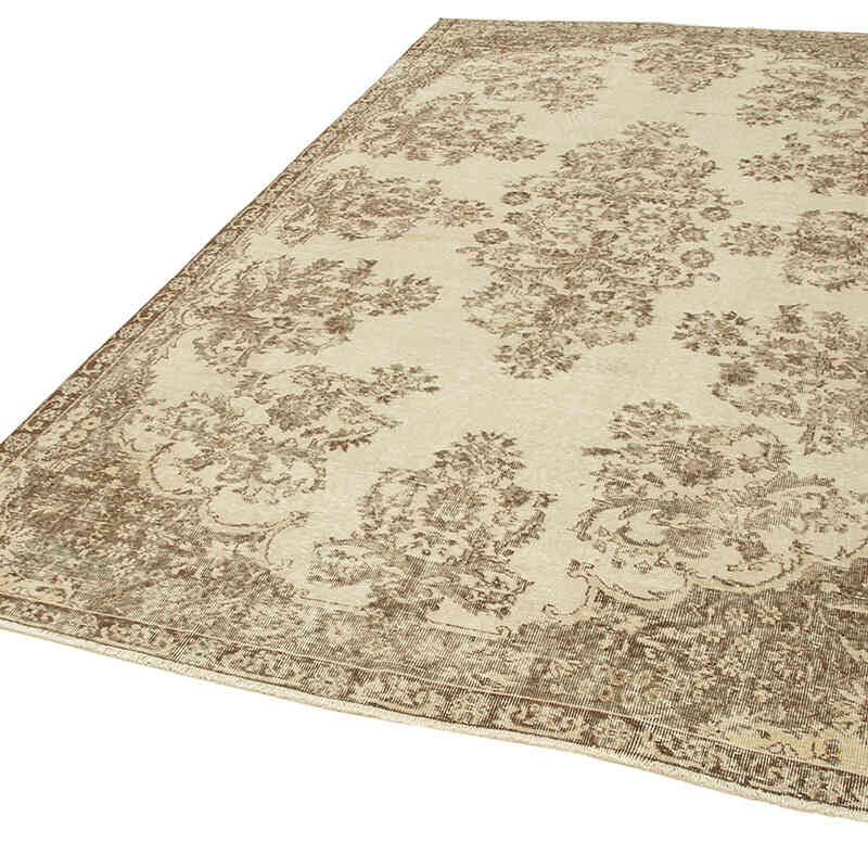 Vintage Turkish Hand-Knotted Rug - 6' 2" x 10' 1" (74" x 121") - K0055697