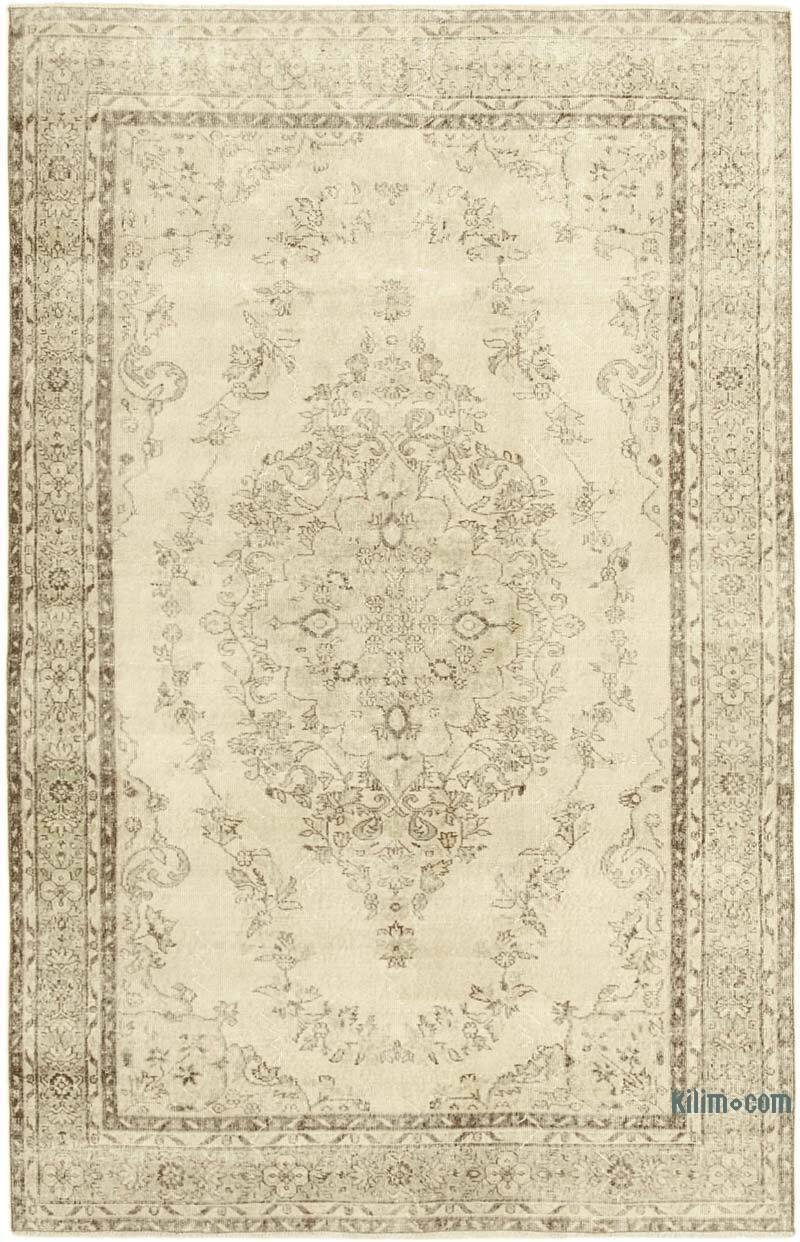 El Dokuma Vintage Halı - 190 cm x 300 cm - K0055699