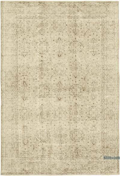 Vintage Turkish Hand-Knotted Rug - 6' 6" x 9' 8" (78" x 116")