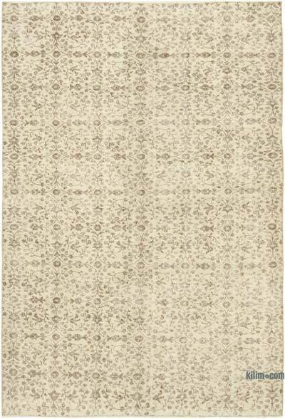 Vintage Turkish Hand-Knotted Rug - 6' 6" x 9' 10" (78" x 118")