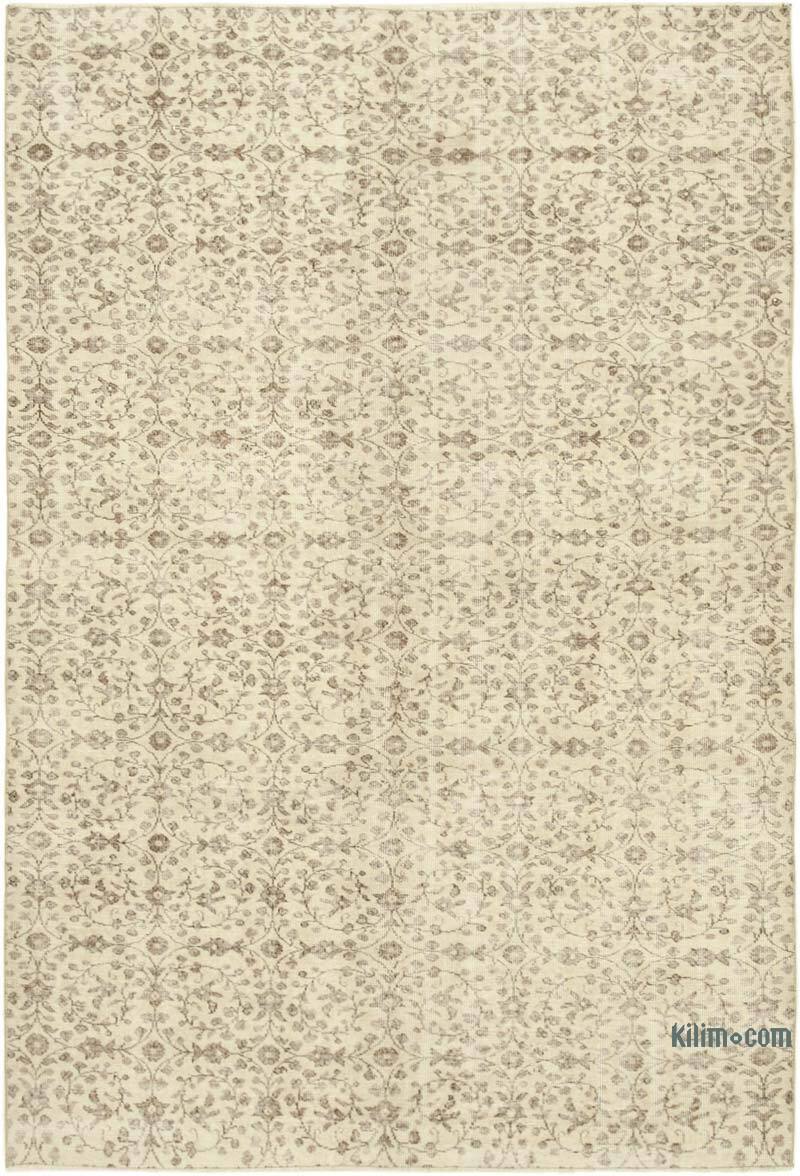 El Dokuma Vintage Halı - 197 cm x 300 cm - K0055703
