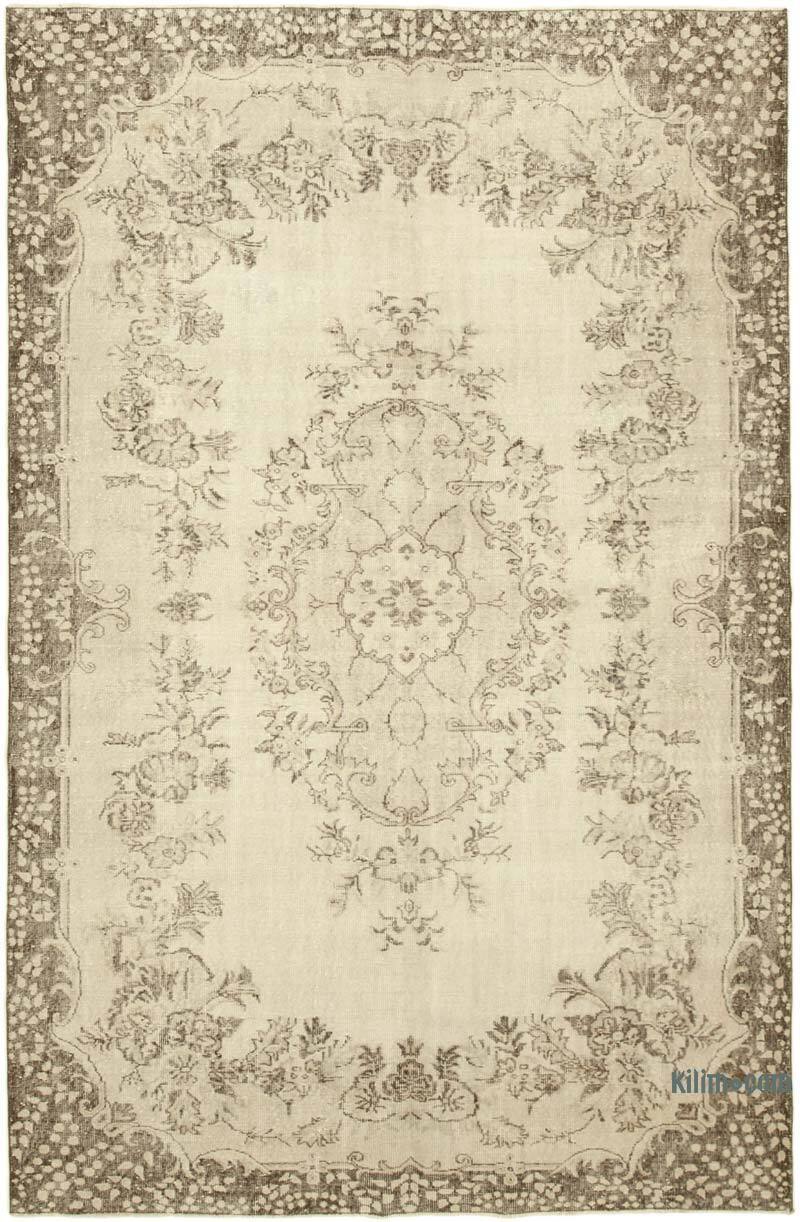 Vintage Turkish Hand-Knotted Rug - 6' 10" x 10' 2" (82" x 122") - K0055707