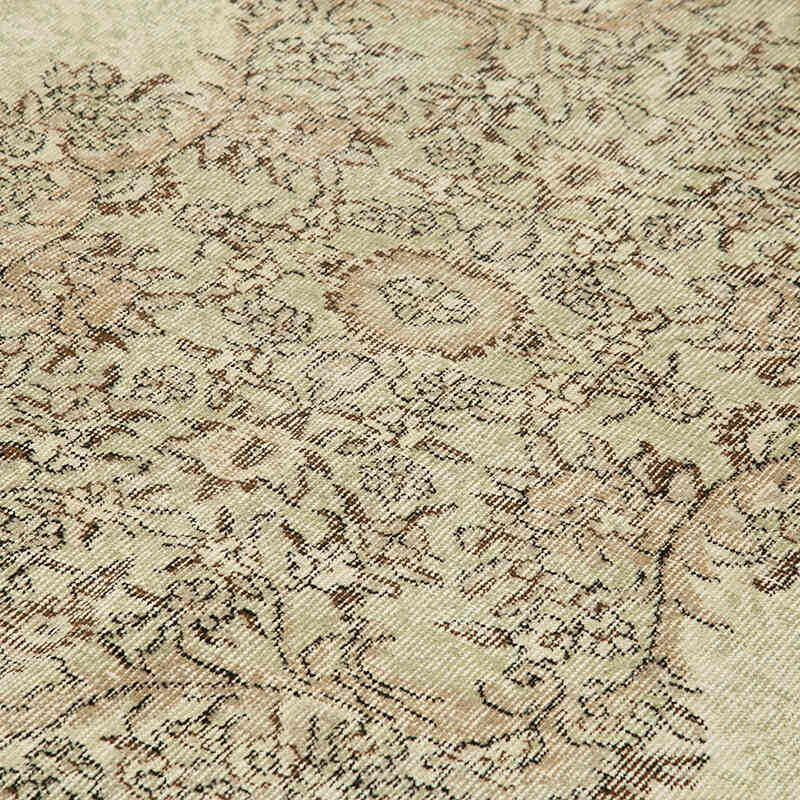 El Dokuma Vintage Halı - 202 cm x 312 cm - K0055709