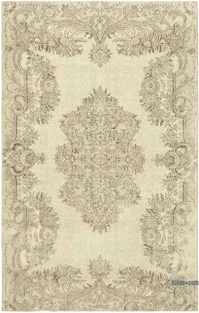 Alfombra Vintage Turca Anudada a Mano - 202 cm x 312 cm