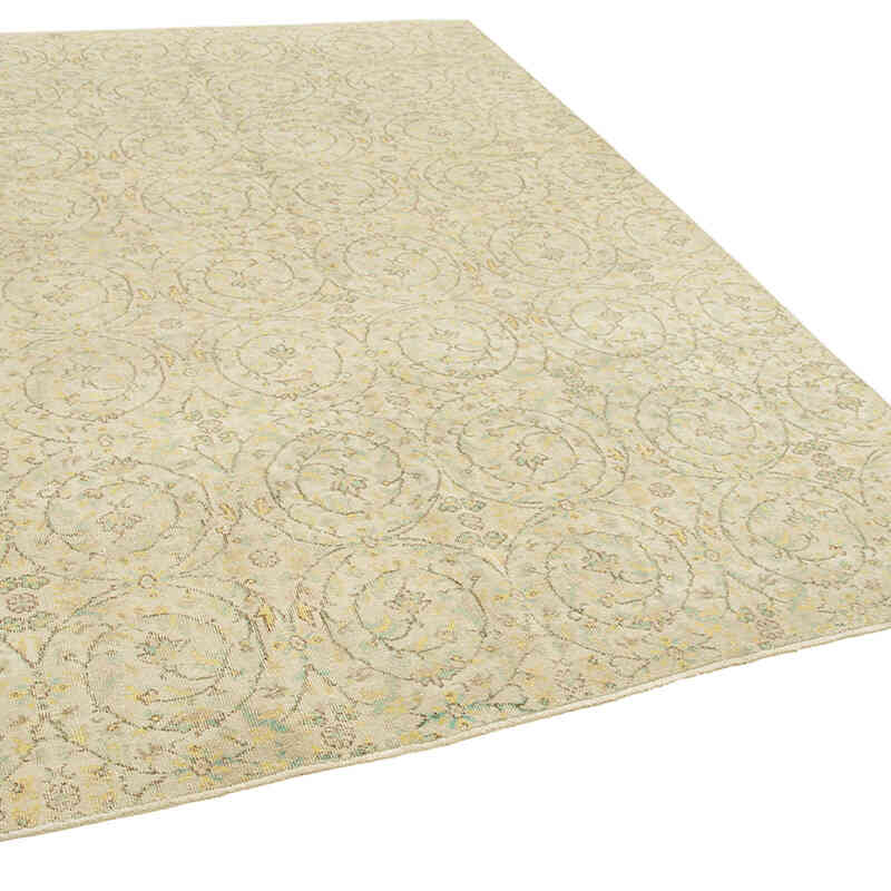 Vintage Turkish Hand-Knotted Rug - 6' 9" x 9' 4" (81" x 112") - K0055710
