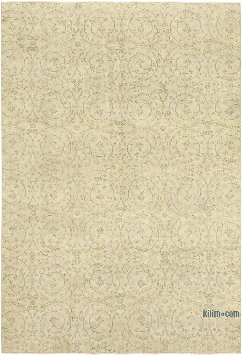 Vintage Turkish Hand-Knotted Rug - 6' 9" x 9' 4" (81" x 112") - K0055710