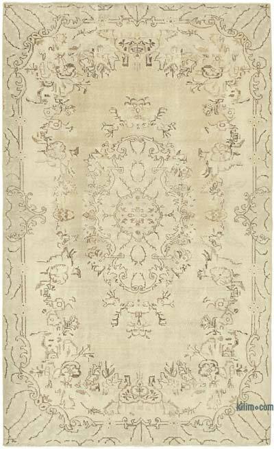 Vintage Turkish Hand-Knotted Rug - 6'  x 9' 8" (72" x 116")