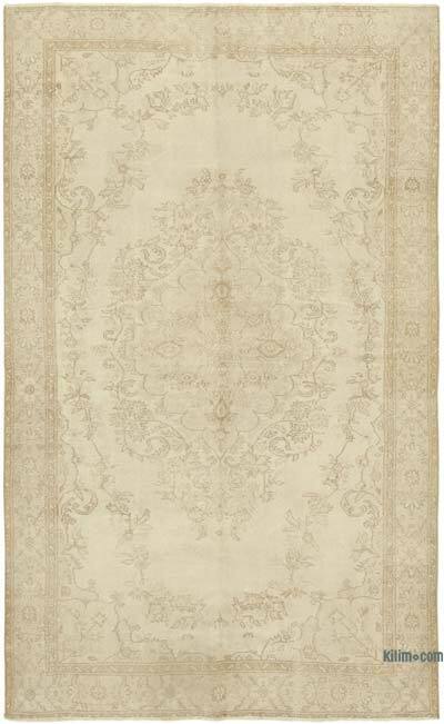 Vintage Turkish Hand-Knotted Rug - 6'  x 9' 7" (72" x 115")