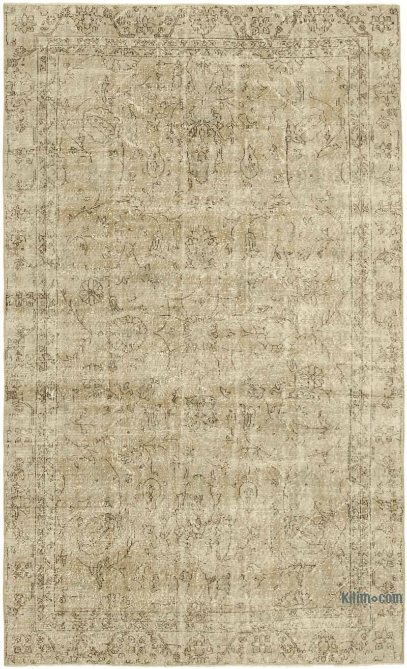 Vintage Turkish Hand-Knotted Rug - 5' 11" x 9' 8" (71" x 116") - K0055722