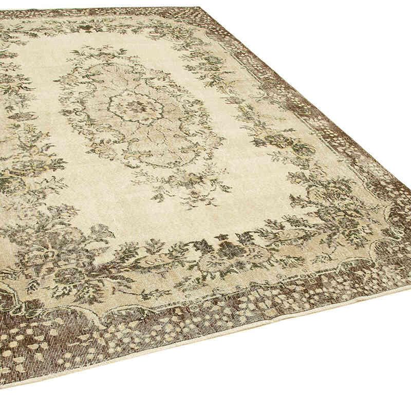 Vintage Turkish Hand-Knotted Rug - 6' 10" x 10' 2" (82" x 122") - K0055724