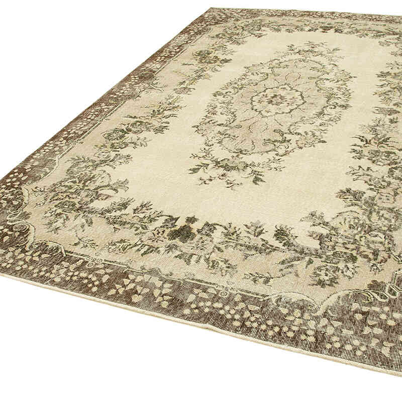 Vintage Turkish Hand-Knotted Rug - 6' 10" x 10' 2" (82" x 122") - K0055724