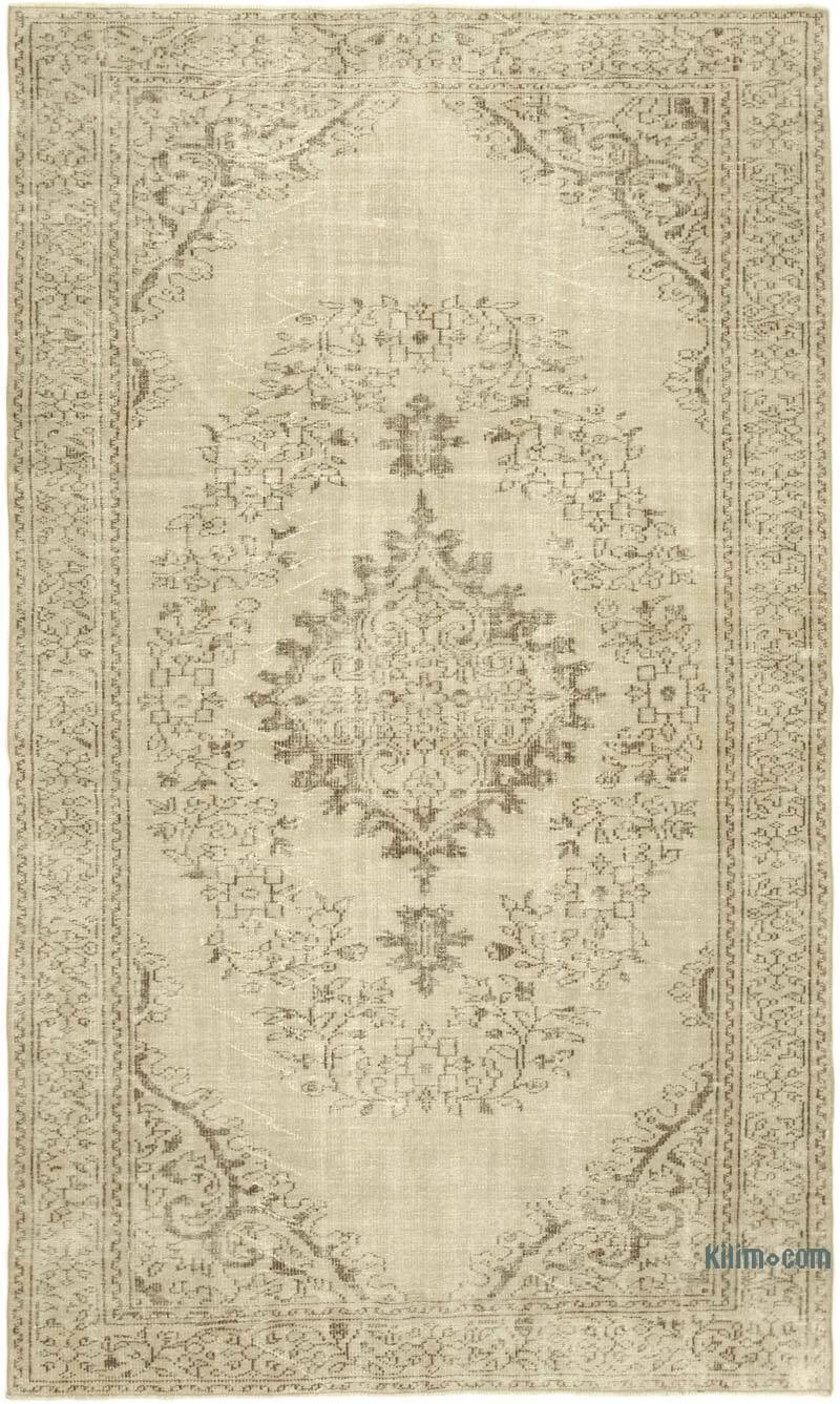 El Dokuma Vintage Halı - 193 cm x 310 cm - K0055728