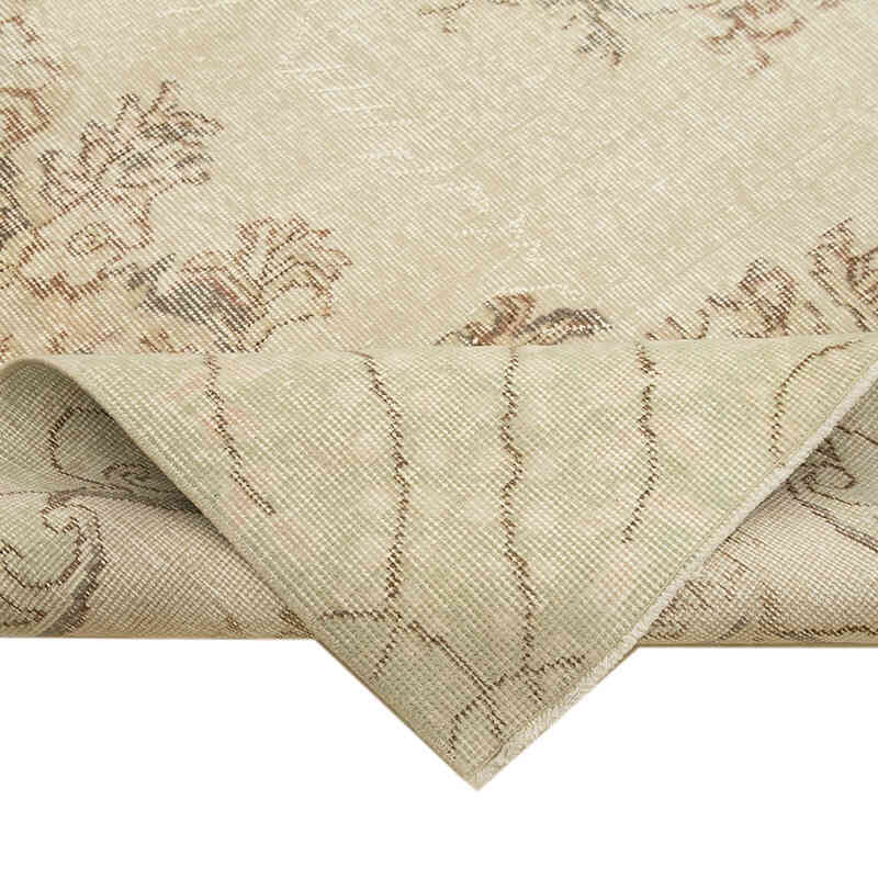 Alfombra Vintage Turca Anudada a Mano - 195 cm x 303 cm - K0055729