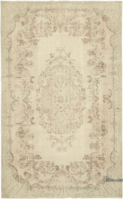 Vintage Turkish Hand-Knotted Rug - 6' 5" x 9' 11" (77" x 119")