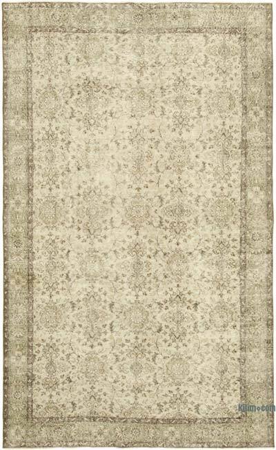 Vintage Turkish Hand-Knotted Rug - 6' 5" x 10' 2" (77" x 122")