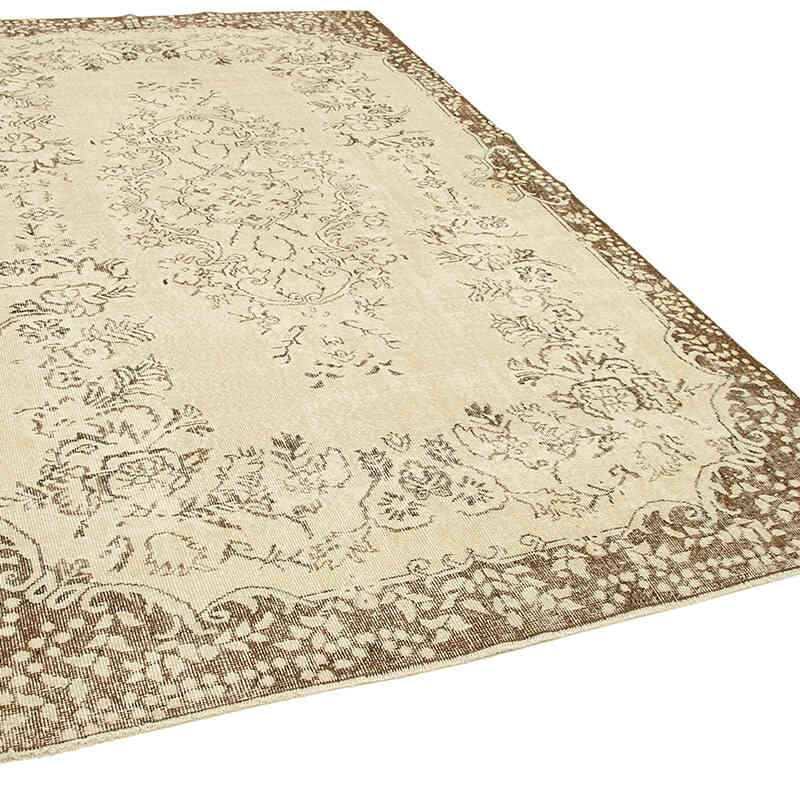 Vintage Turkish Hand-Knotted Rug - 6' 2" x 9' 11" (74" x 119") - K0055734