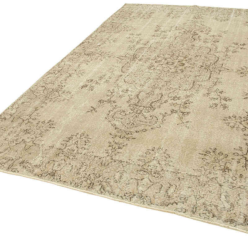 Vintage Turkish Hand-Knotted Rug - 6' 7" x 10' 1" (79" x 121") - K0055739