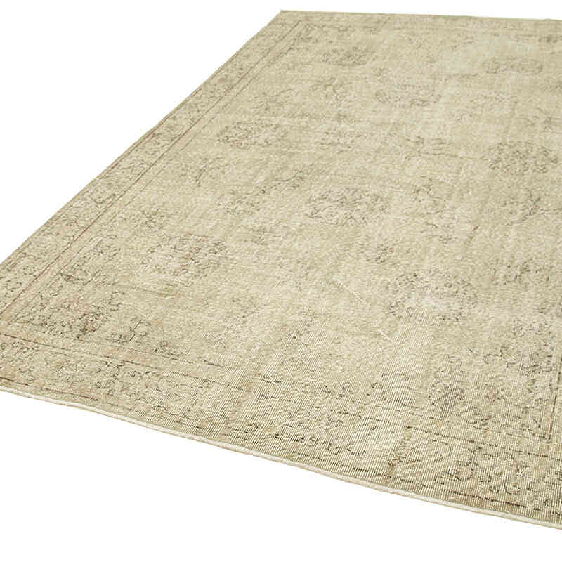 Alfombra Vintage Turca Anudada a Mano - 196 cm x 306 cm - K0055740