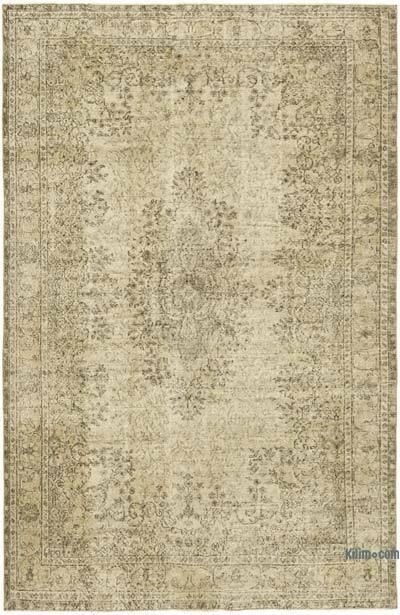 Alfombra Vintage Turca Anudada a Mano - 200 cm x 298 cm
