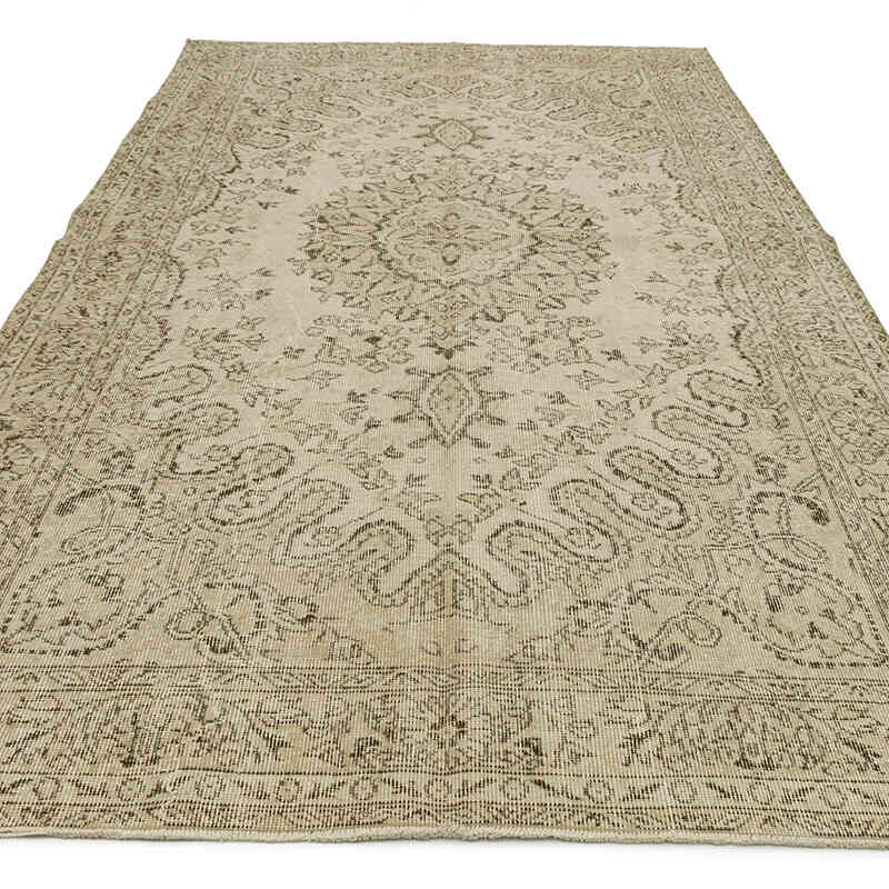 Vintage Turkish Hand-Knotted Rug - 5' 7" x 9' 7" (67" x 115") - K0055743