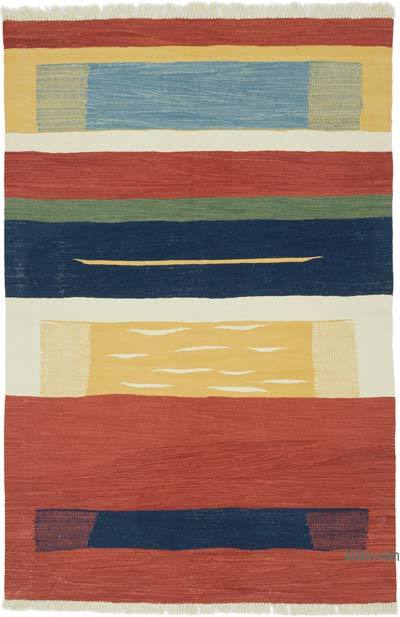 Multicolor Nueva Alfombra Turca Kilim - 130 cm x 190 cm