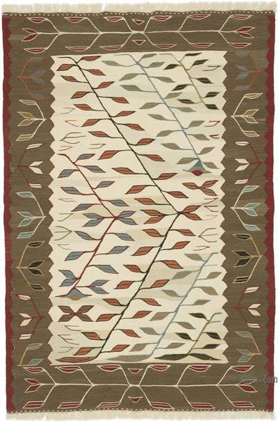 Yeni Kök Boya El Dokuma Kilim - 118 cm x 174 cm