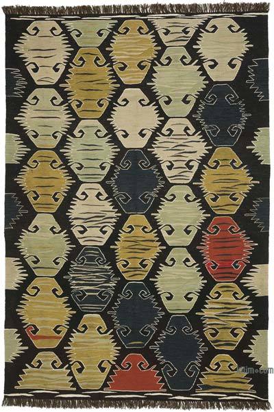 Yeni Kök Boya El Dokuma Kilim - 184 cm x 270 cm