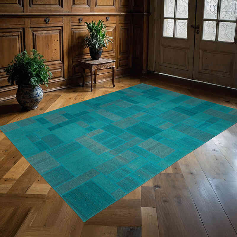 Patchwork Kilim - 167 cm x 237 cm - K0056022