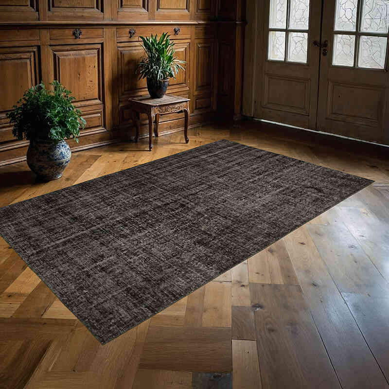 Alfombra Turca Vintage Sobre-teñida - 167 cm x 267 cm - K0056078
