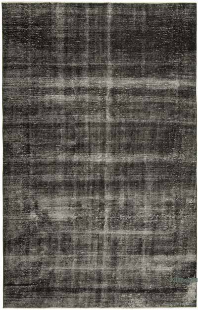 Over-dyed Vintage Hand-Knotted Turkish Rug - 5' 9" x 9' 1" (69" x 109")