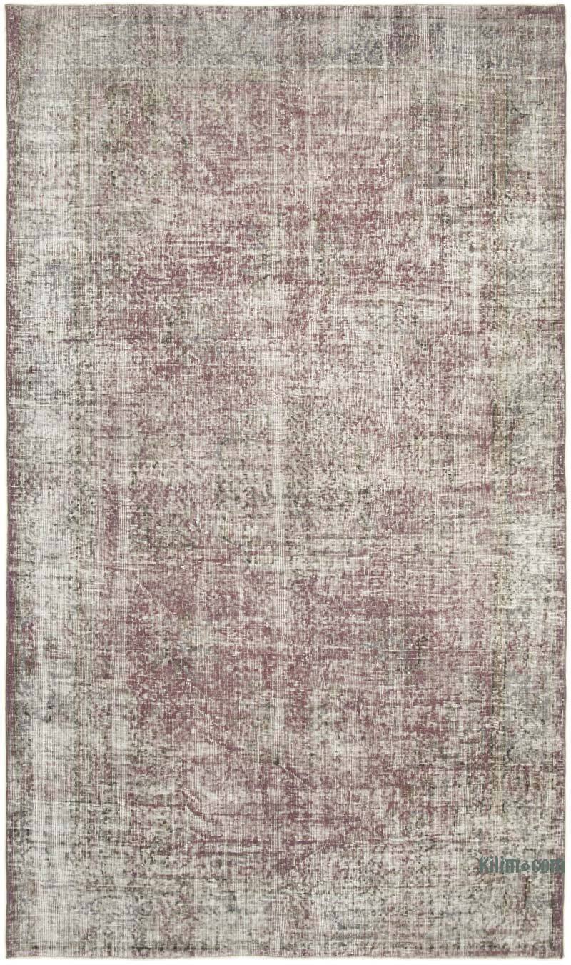 El Dokuma Vintage Halı - 160 cm x 273 cm - K0056171