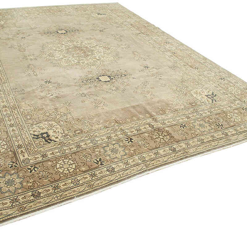 El Dokuma Vintage Halı - 274 cm x 368 cm - K0056244