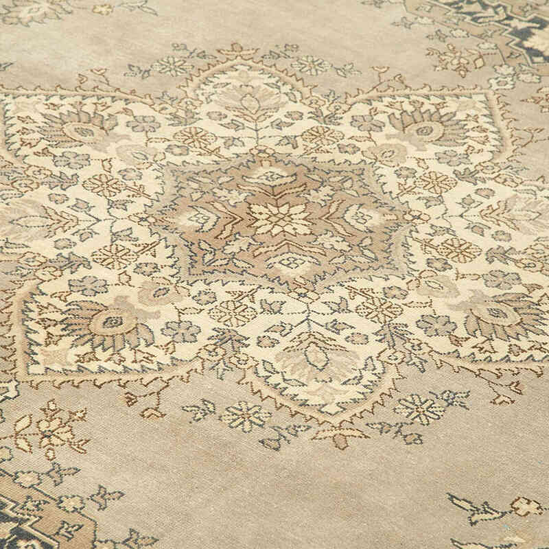 El Dokuma Vintage Halı - 274 cm x 368 cm - K0056244