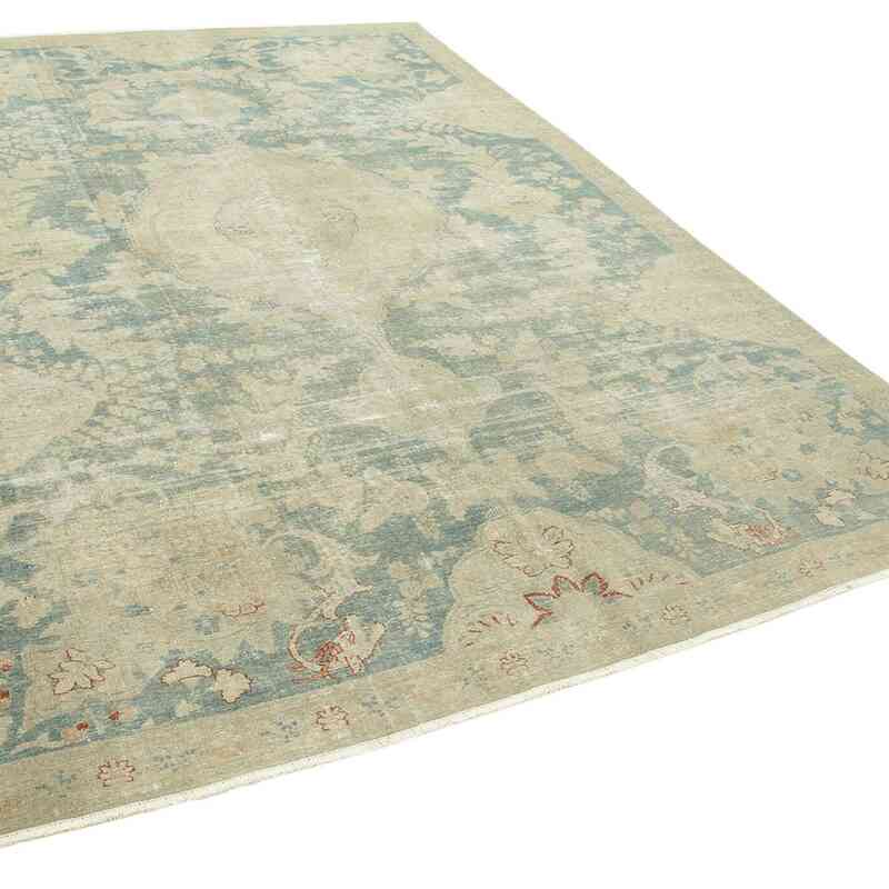 Vintage Hand-Knotted Oriental Rug - 6' 11" x 10' 4" (83" x 124") - K0056345