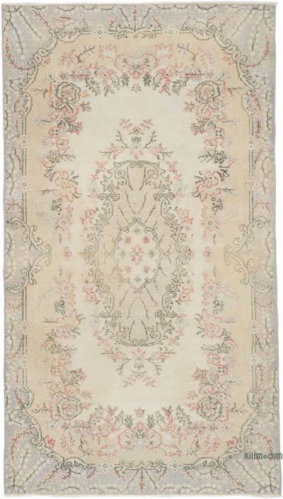 Vintage Turkish Hand-Knotted Rug - 3' 9" x 6' 8" (45" x 80")