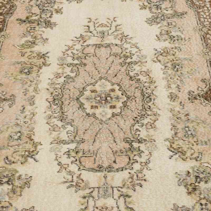 Alfombra Vintage Turca Anudada a Mano - 114 cm x 200 cm - K0056455