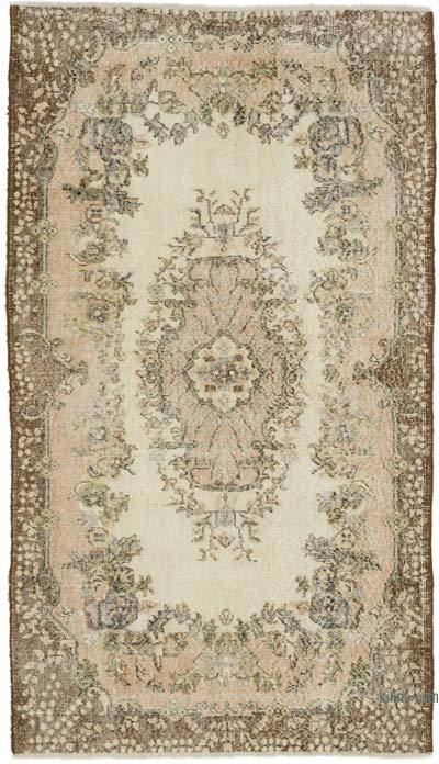 Vintage Turkish Hand-Knotted Rug - 3' 9" x 6' 7" (45" x 79")