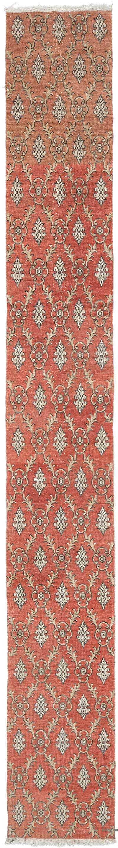 Vintage Anadolu Yolluk - 60 cm x 452 cm
