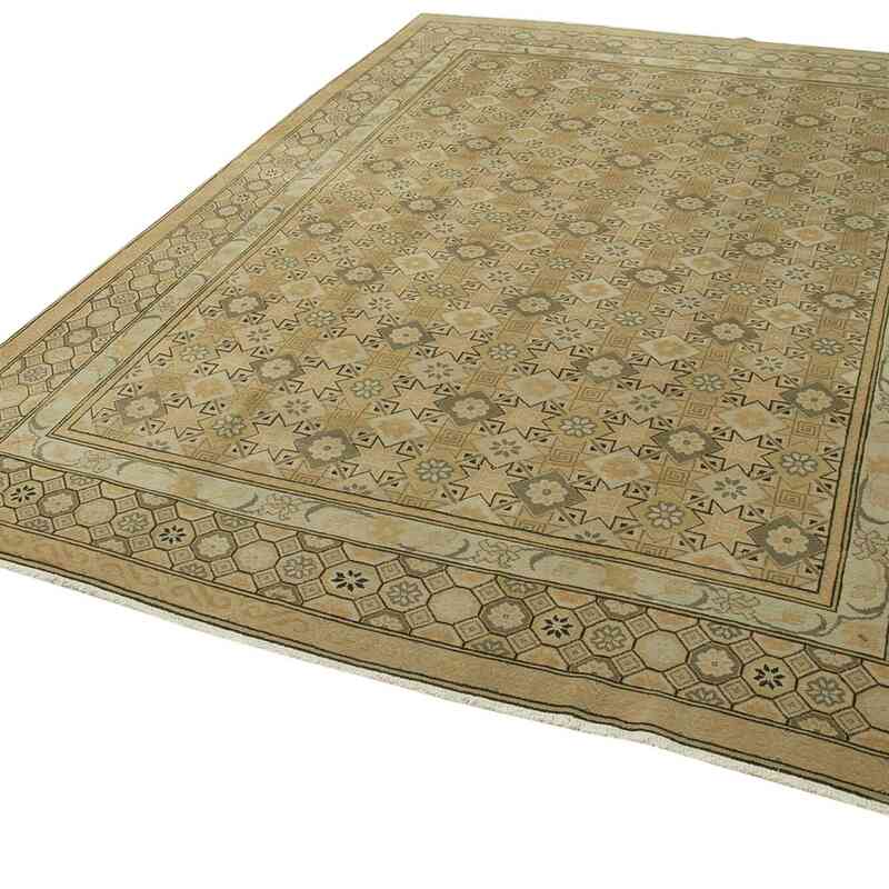 New Hand-Knotted Wool Oushak Rug - 10'  x 13' 9" (120" x 165") - K0056485