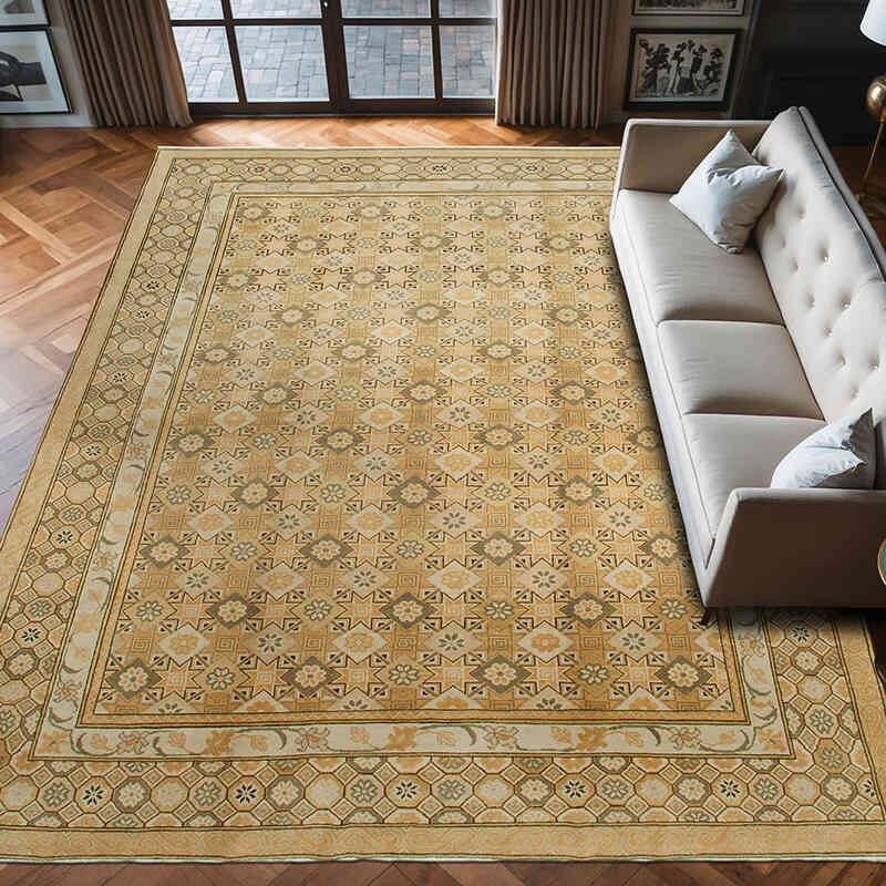 Yeni El Dokuma Uşak Halısı - 305 cm x 419 cm - K0056485