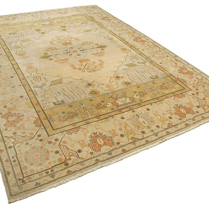 Yeni El Dokuma Uşak Halısı - 306 cm x 413 cm - K0056489