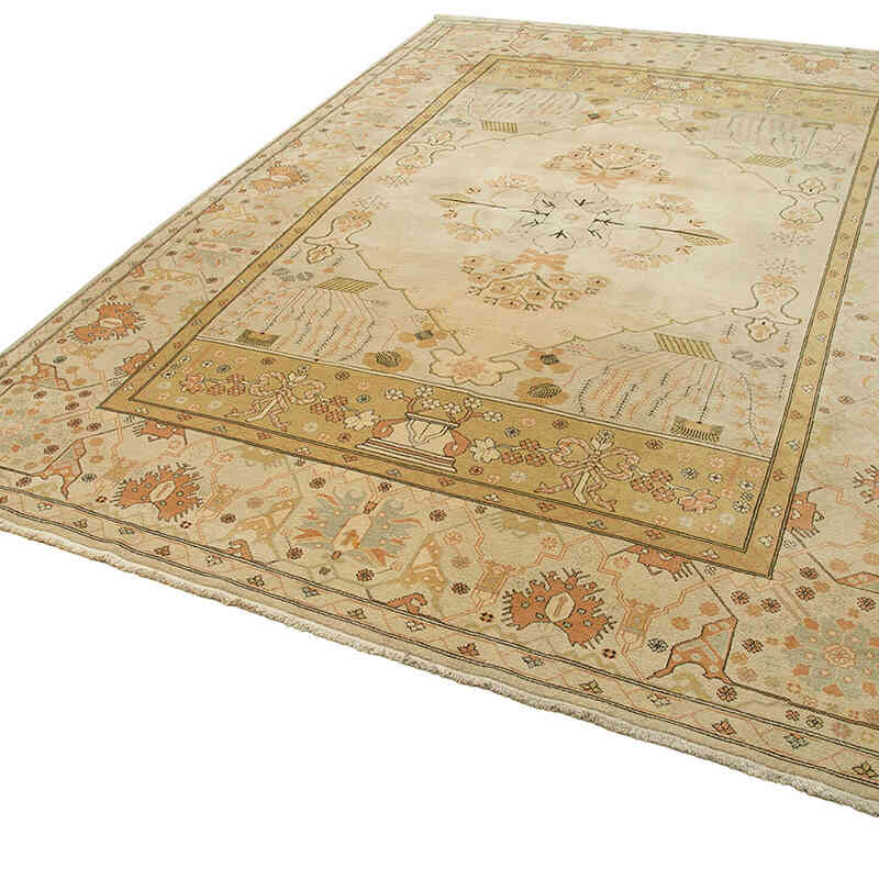 Yeni El Dokuma Uşak Halısı - 306 cm x 413 cm - K0056489