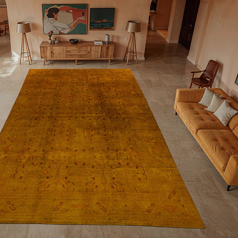 Nueva Alfombra Oushak Tejida a Mano - 305 cm x 485 cm - K0056491